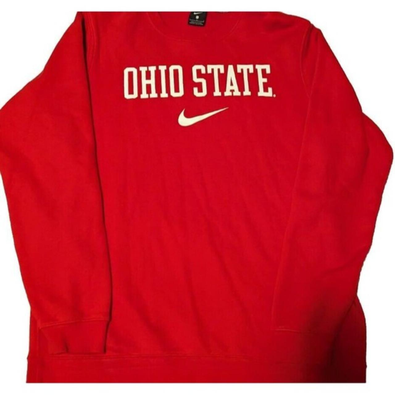 Mens red nike online crewneck sweatshirt