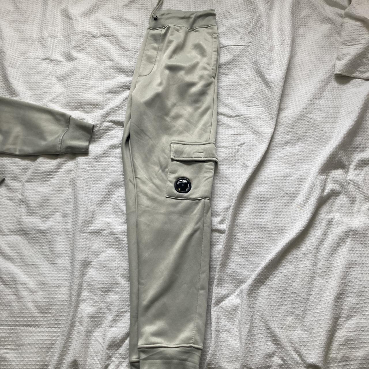 cp company tracksuit gray