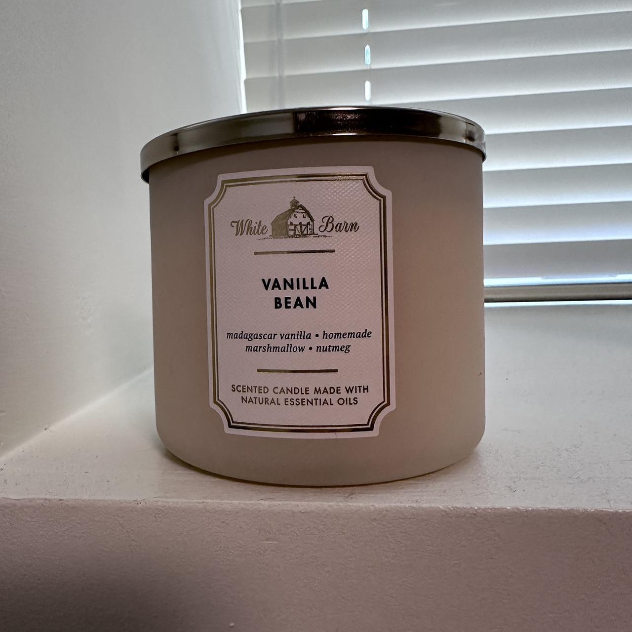 white barn vanilla bean candle never used Depop