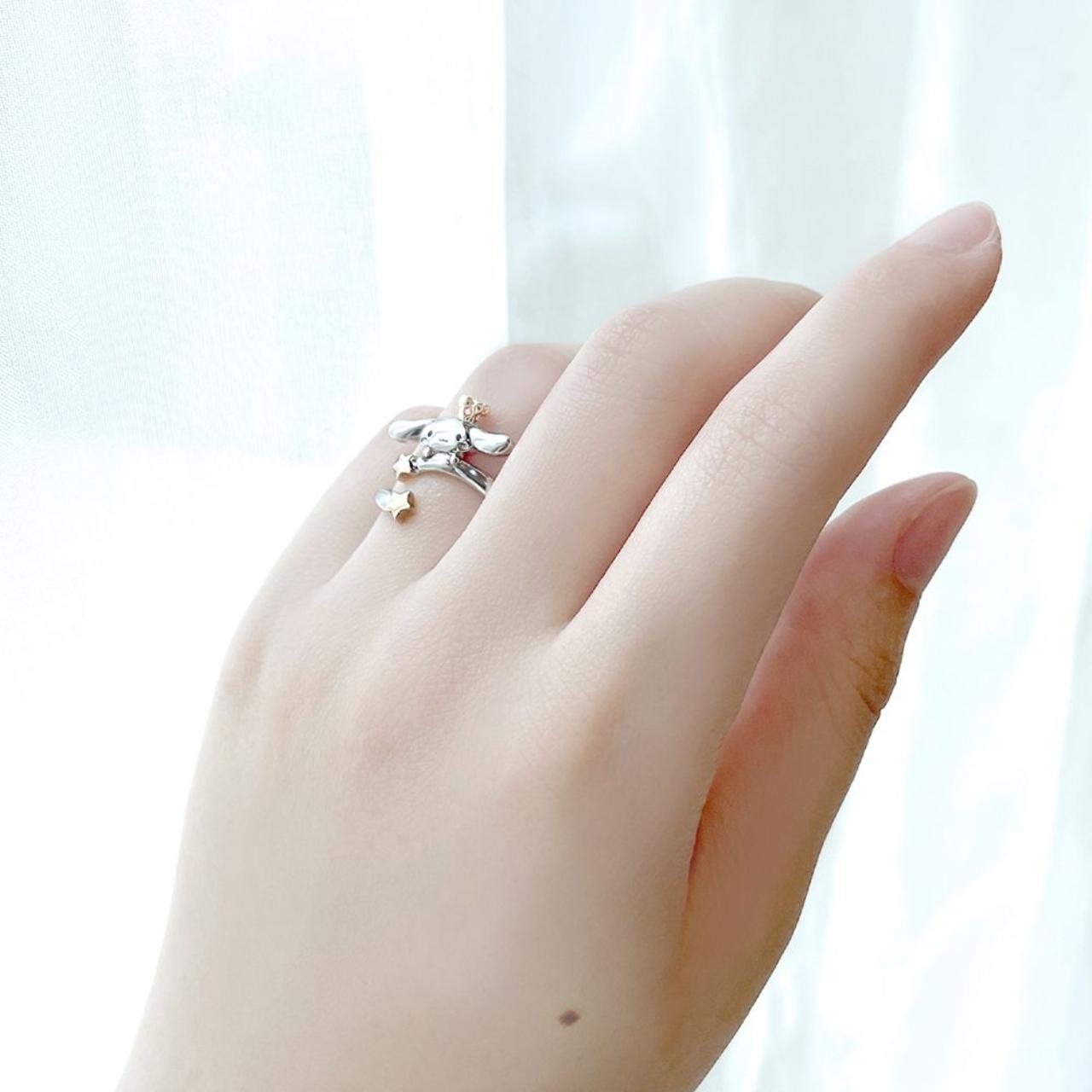 Sanrio Cinnamonroll Set Diamond Ring Women's Opening Fashion Student  Girlfriend Finger Rings Toy Jewelry Girls Christmas Gifts [WOW] | Shopee  Malaysia