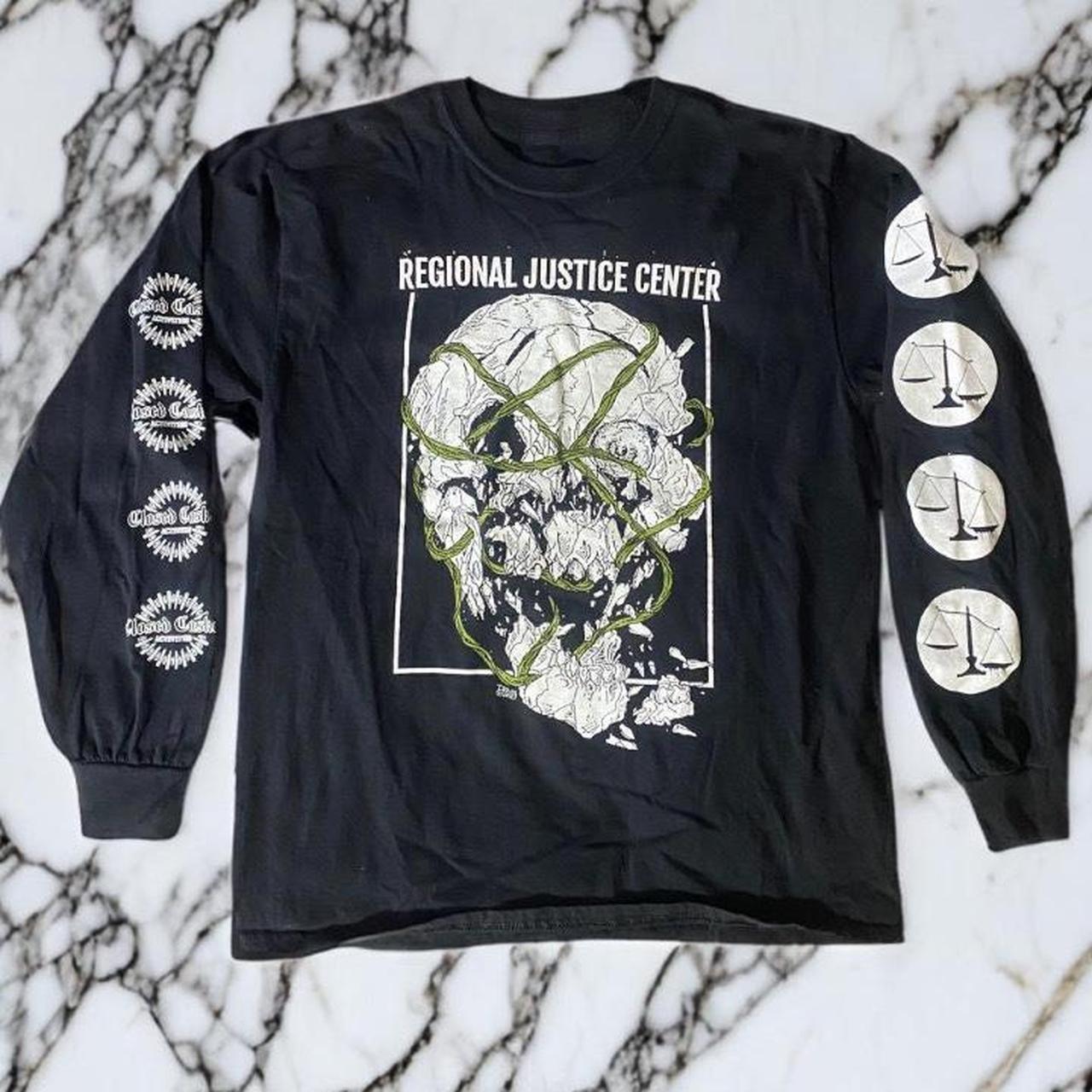 Regional Justice Center long sleeve band Tshirt... Depop