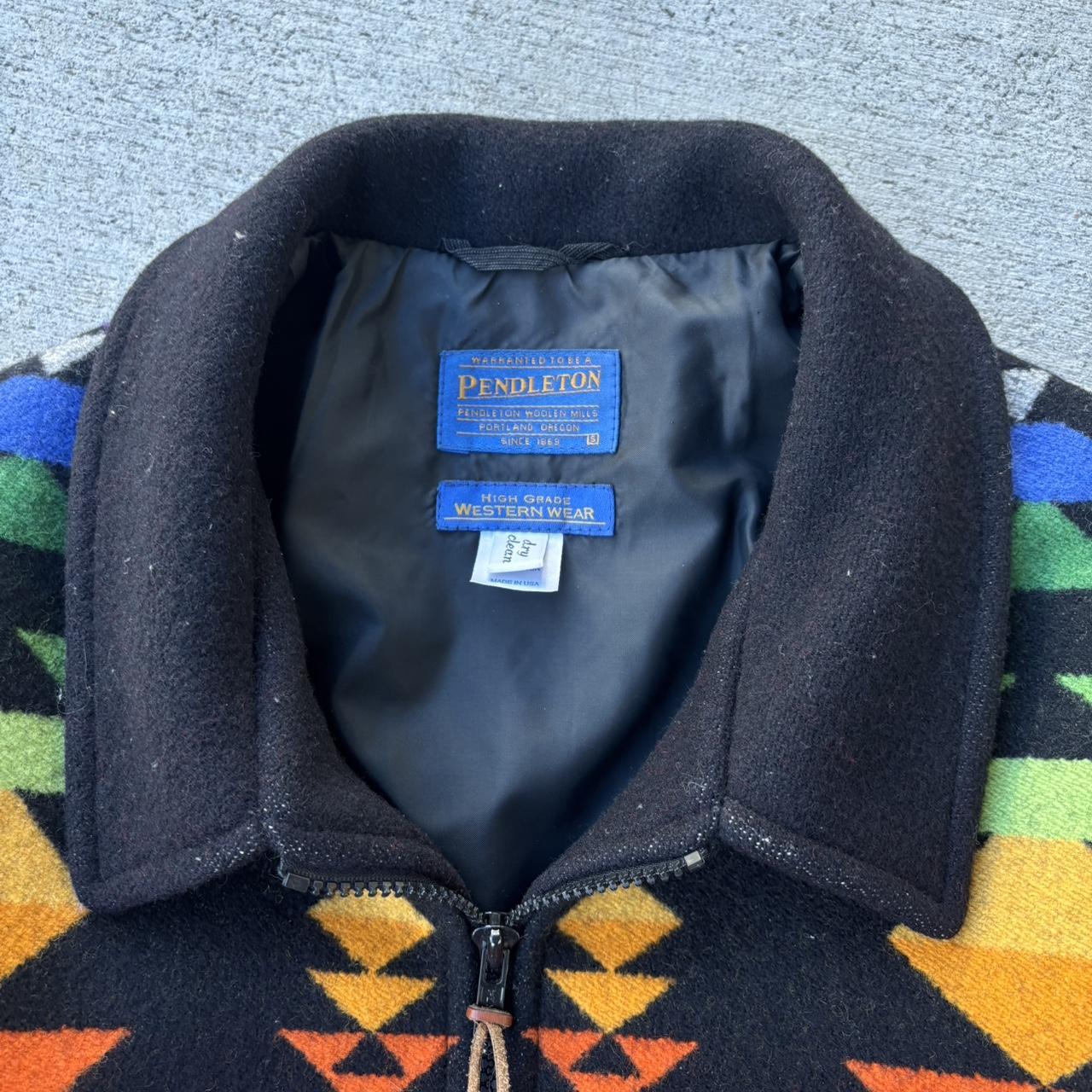 Pendleton Men's Jacket - Black/Multi - S – Small … - image 3