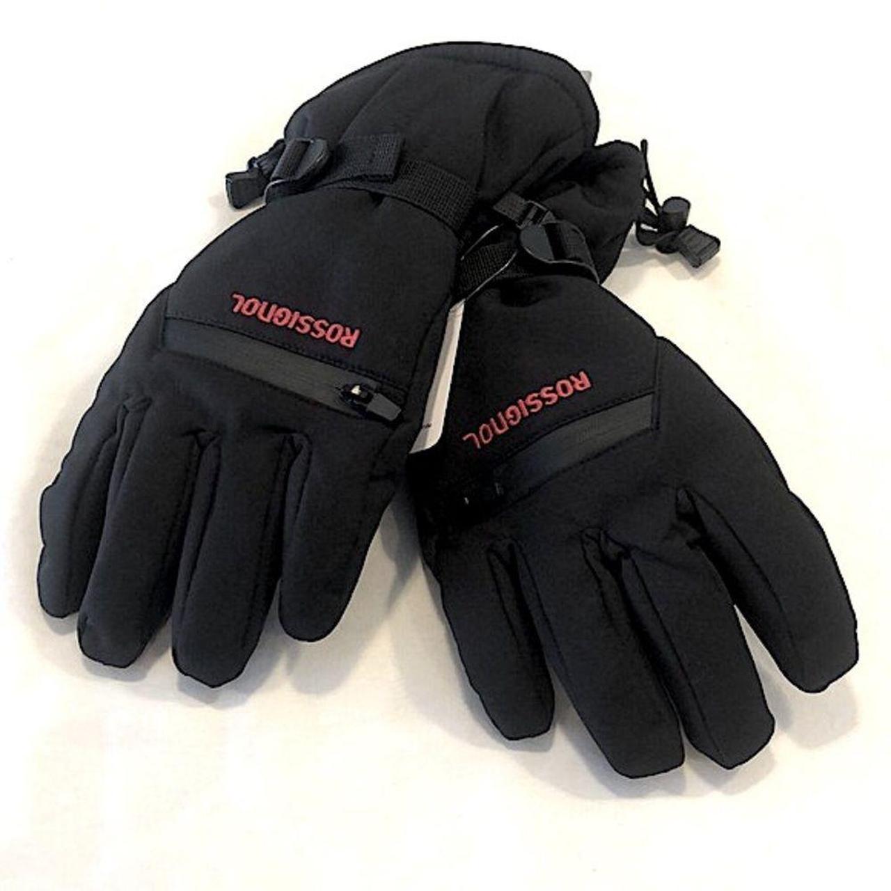 Rossignol men s ski gloves black Drypel warm soft Depop