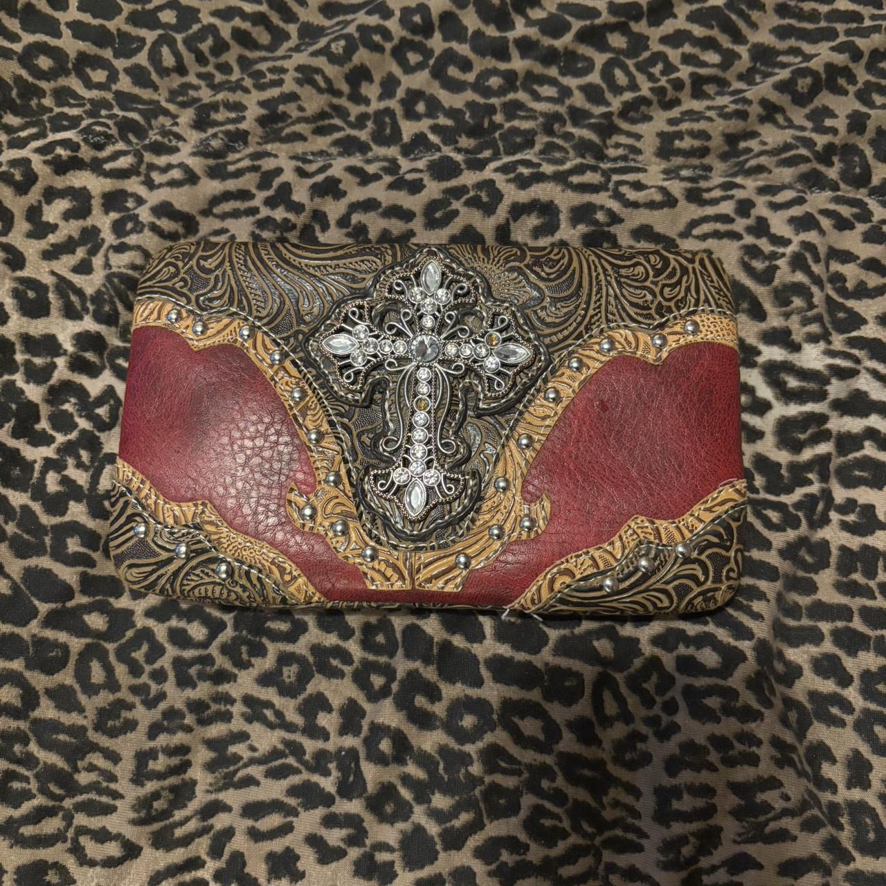 Source Unknown Women's Wallets - Red/Brown – cute… - image 1