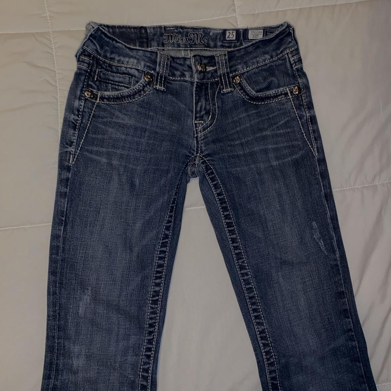 MISS ME JEANS #Y2K #MCBLING #flare #lowrise #2000s - Depop