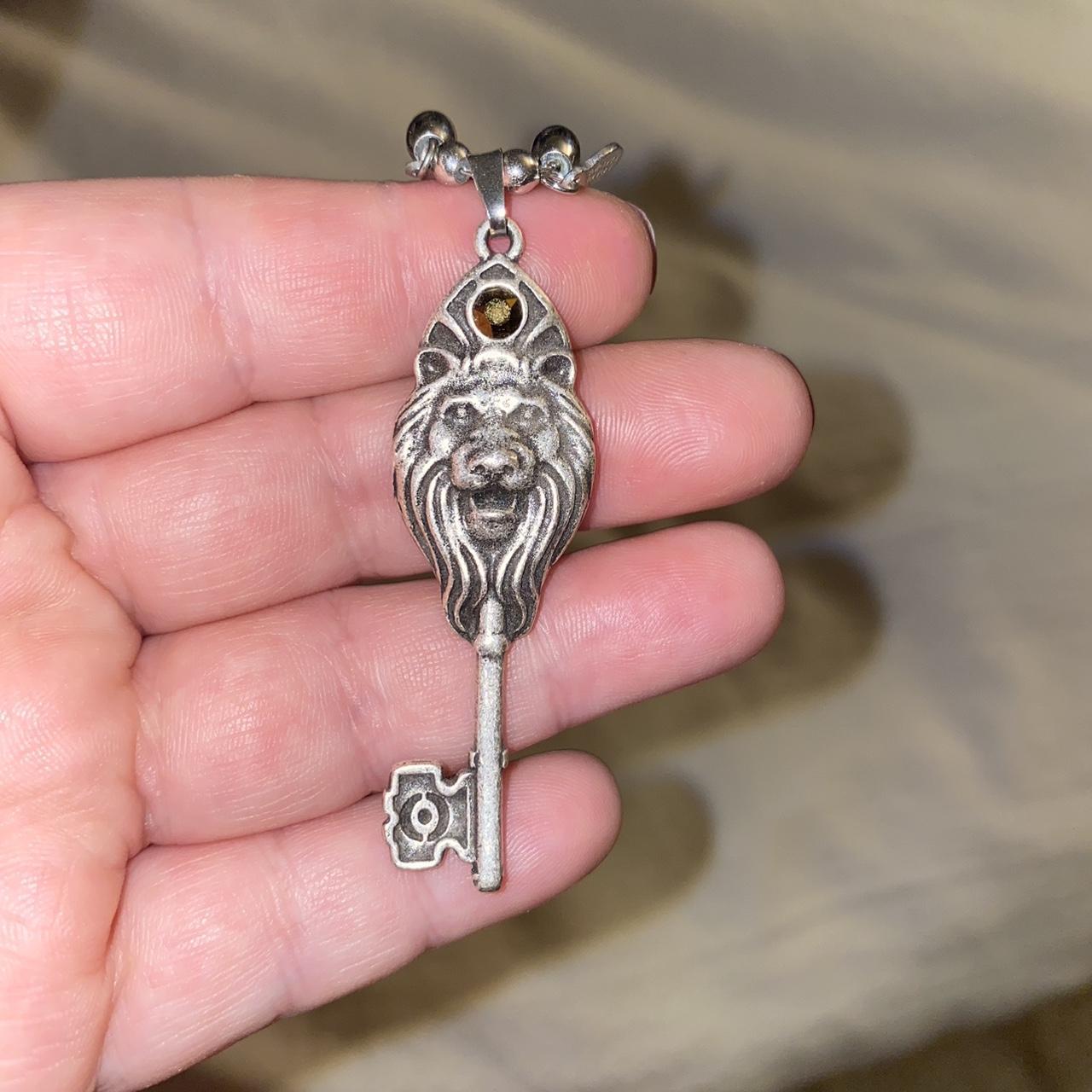 Alex and ani discount lion key necklace