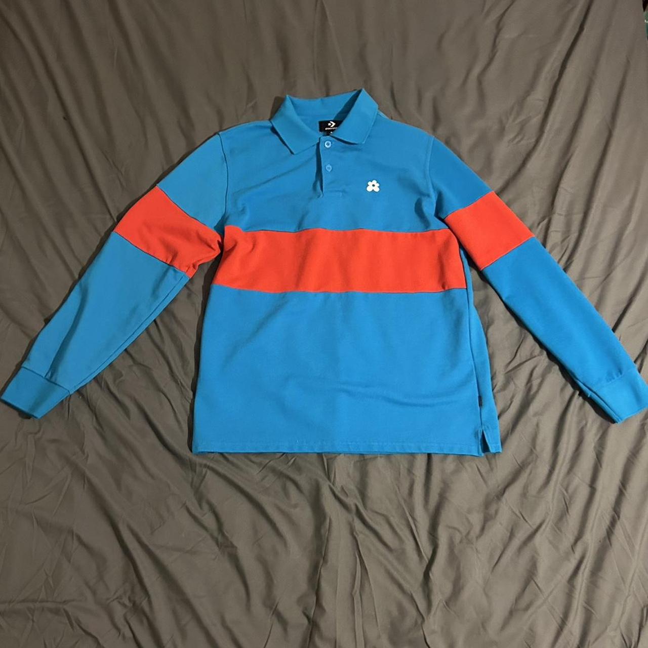 Converse x golf le fleur long sleeve polo best sale