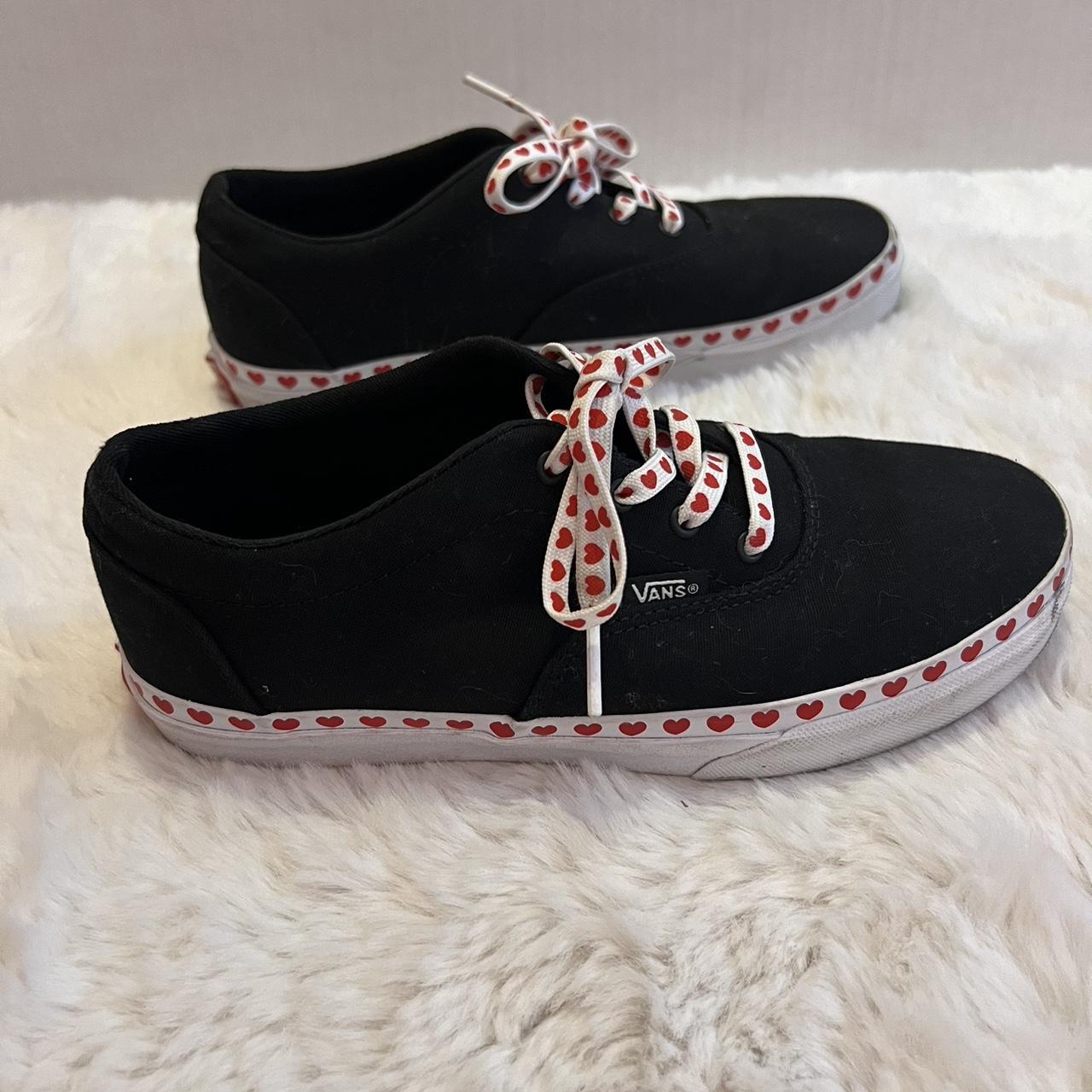 Vans Doheny Foxing Heart Sneakers Black