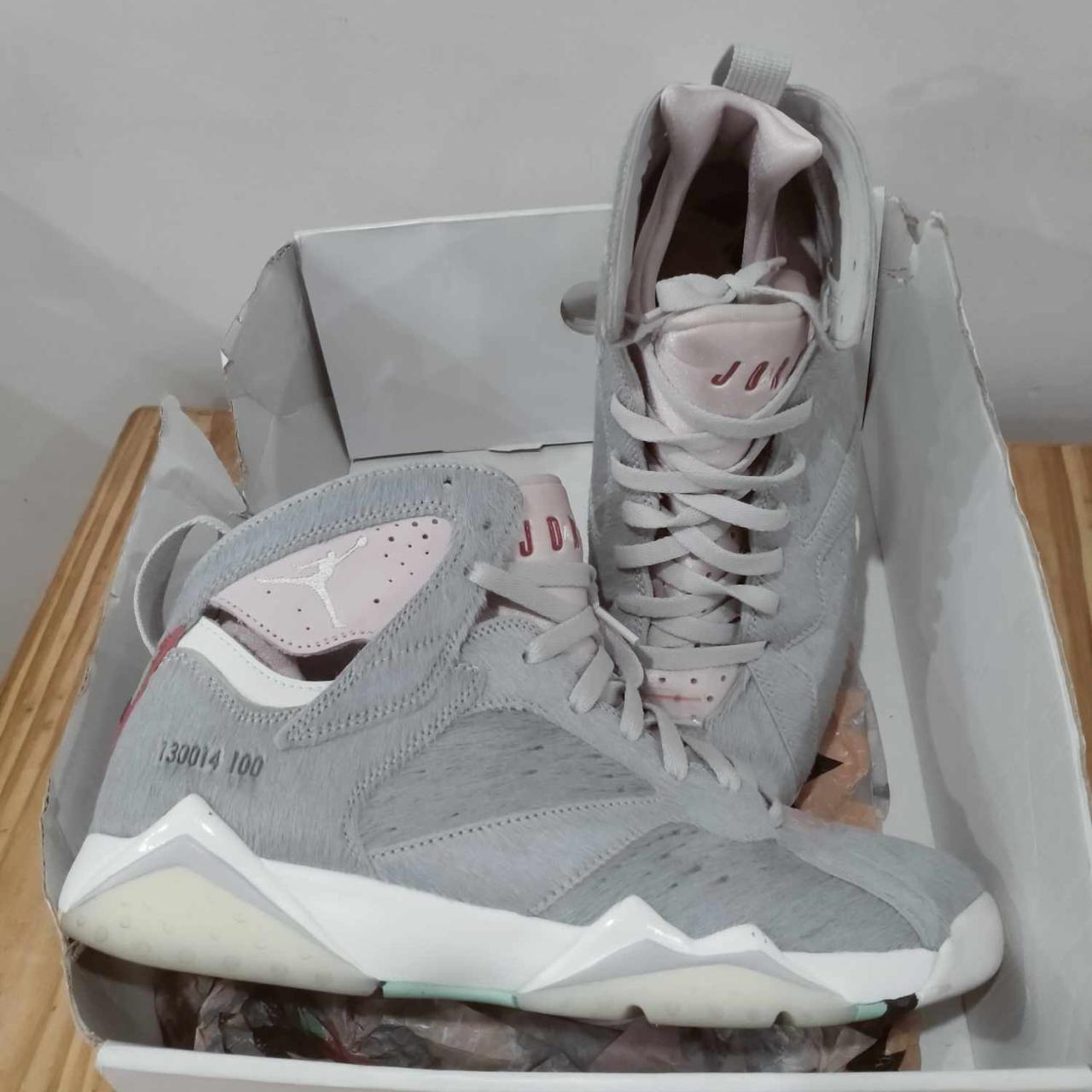 jordan 7 grey pink