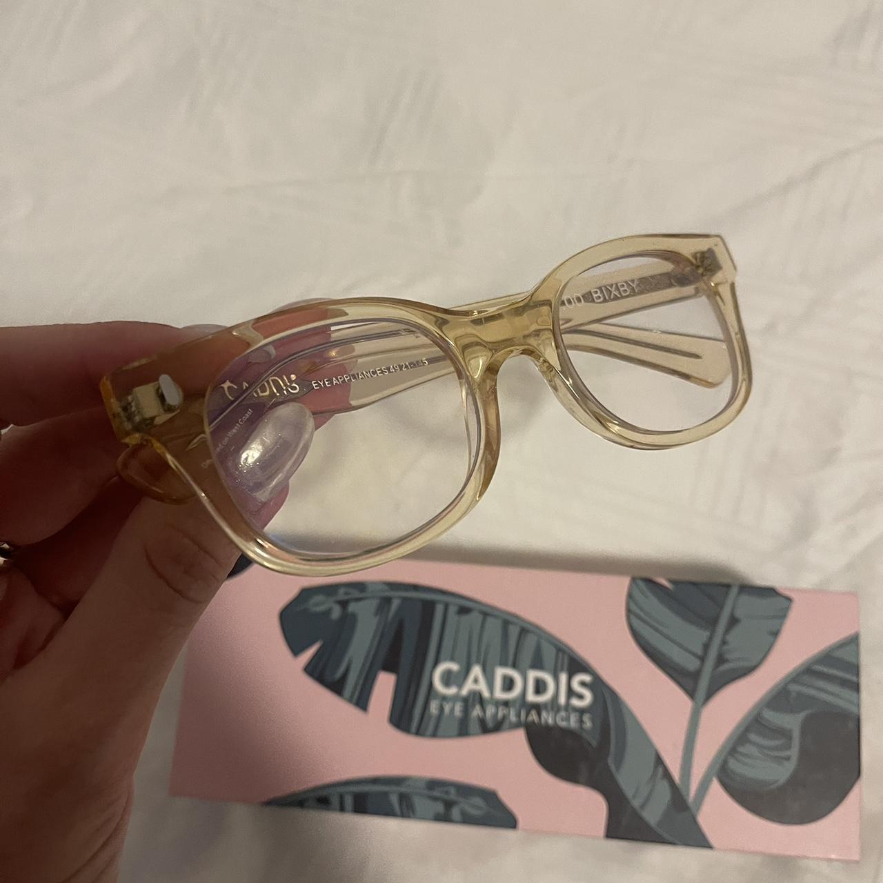 CADDIS EYEWEAR, blue blox glasses worn a bunch of... Depop
