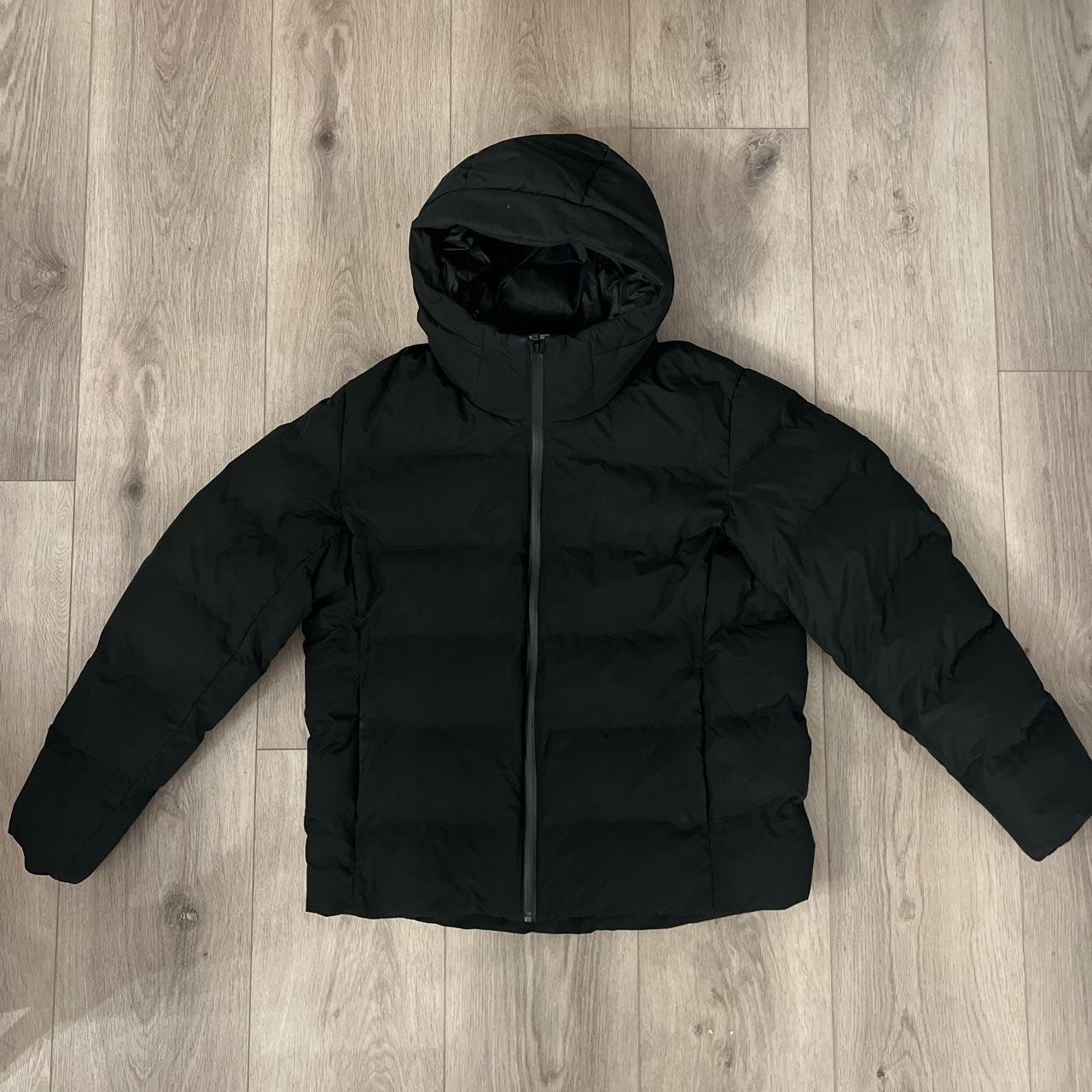 XL Black Uniqlo Puffer Jacket - Depop