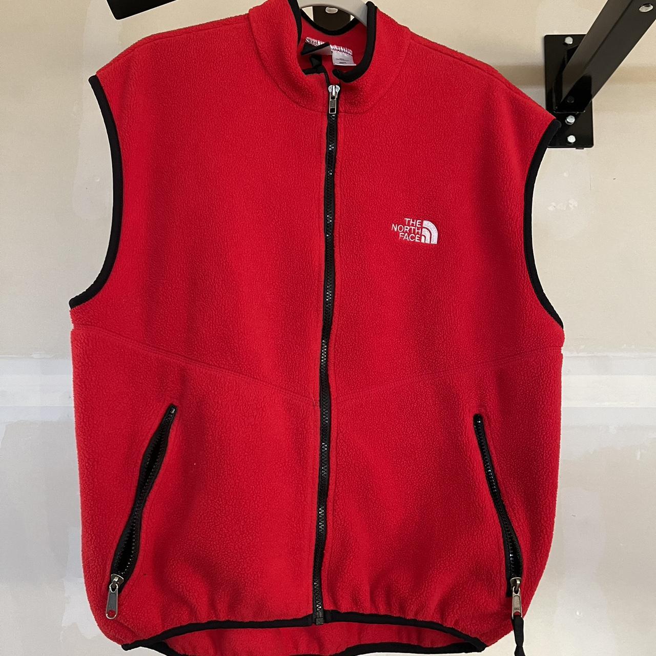 Basic Editions Red Fleece Vest