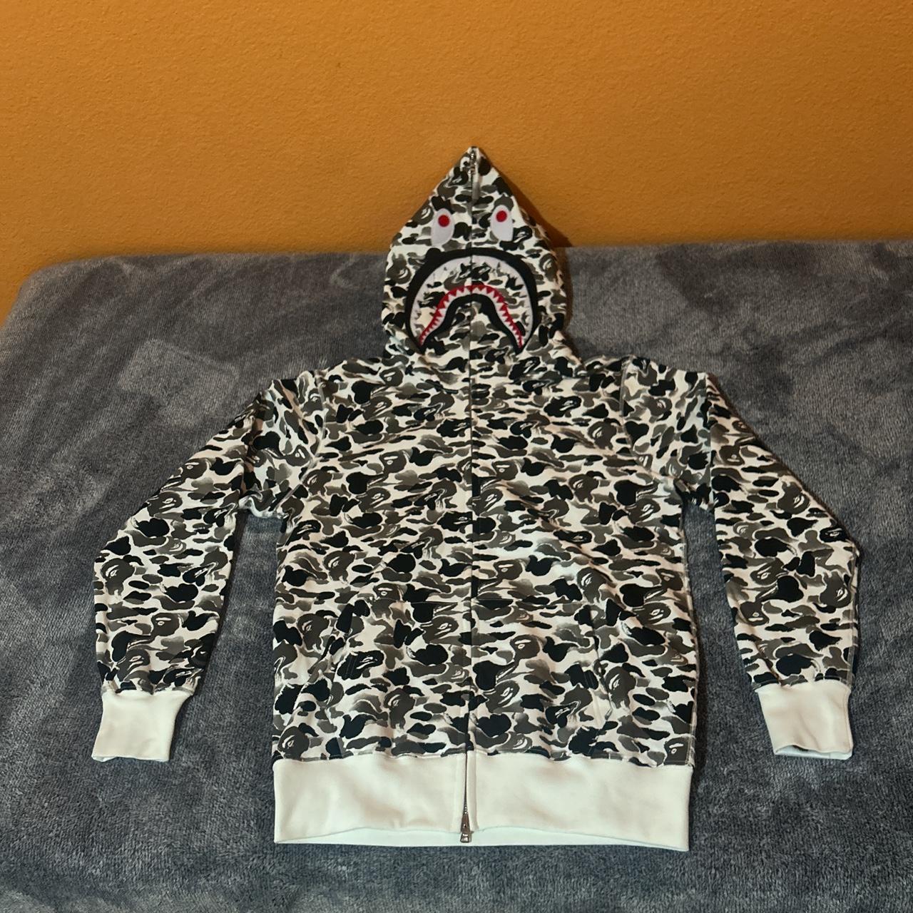 New BAPE 10th Anniversary White and Black WGM Camo... - Depop