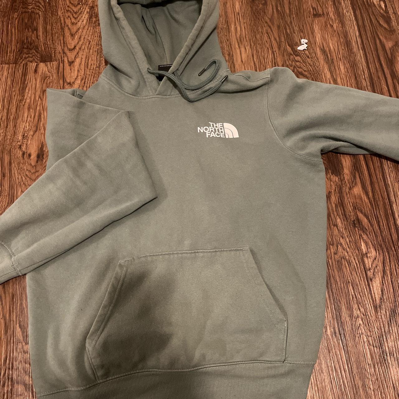 North face olive discount hoodie