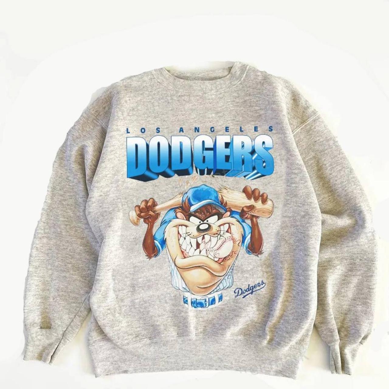 Vintage Los Angeles Dodgers Taz Looney Tunes... - Depop