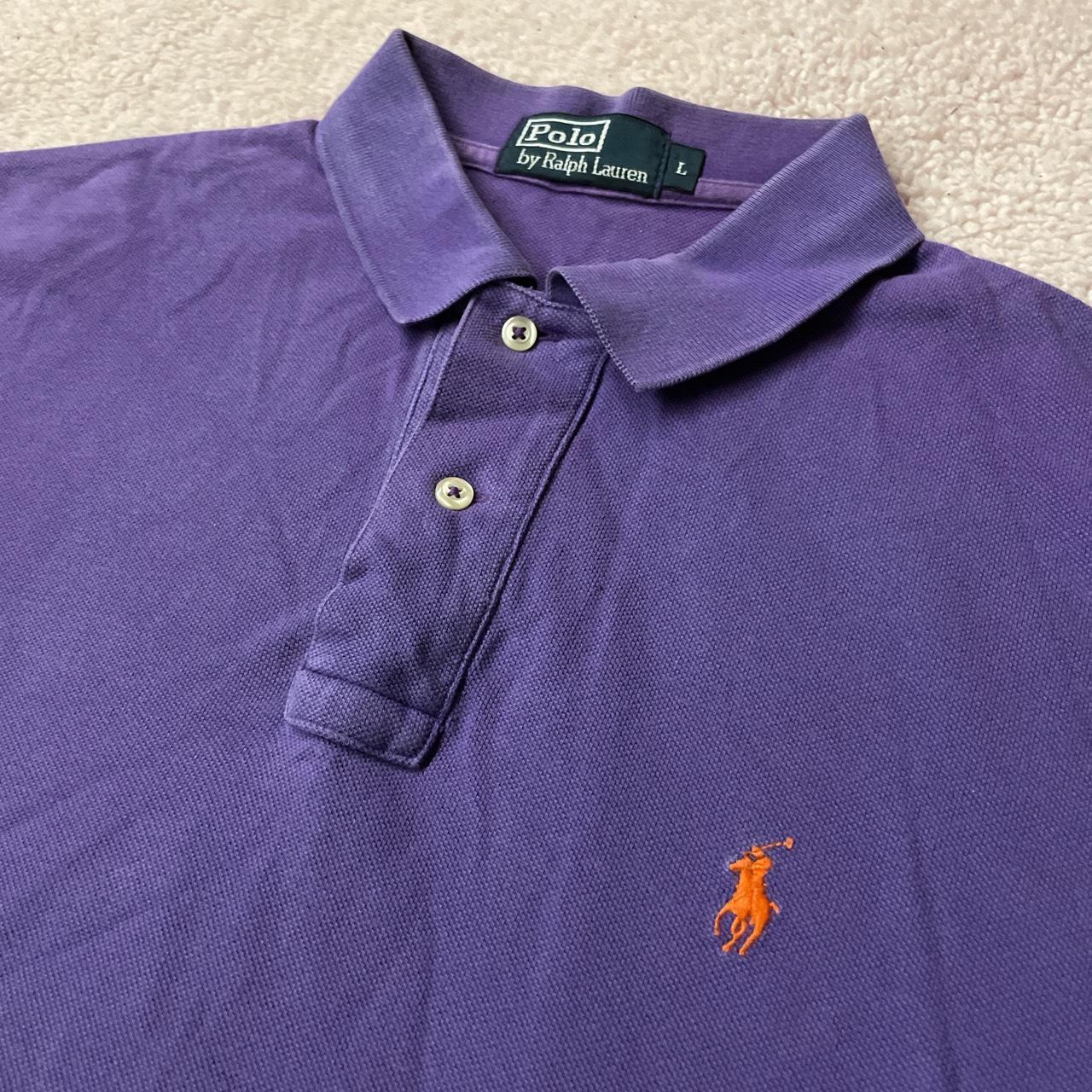 Vintage Ralph Lauren Polo Shirt Large Mint... - Depop