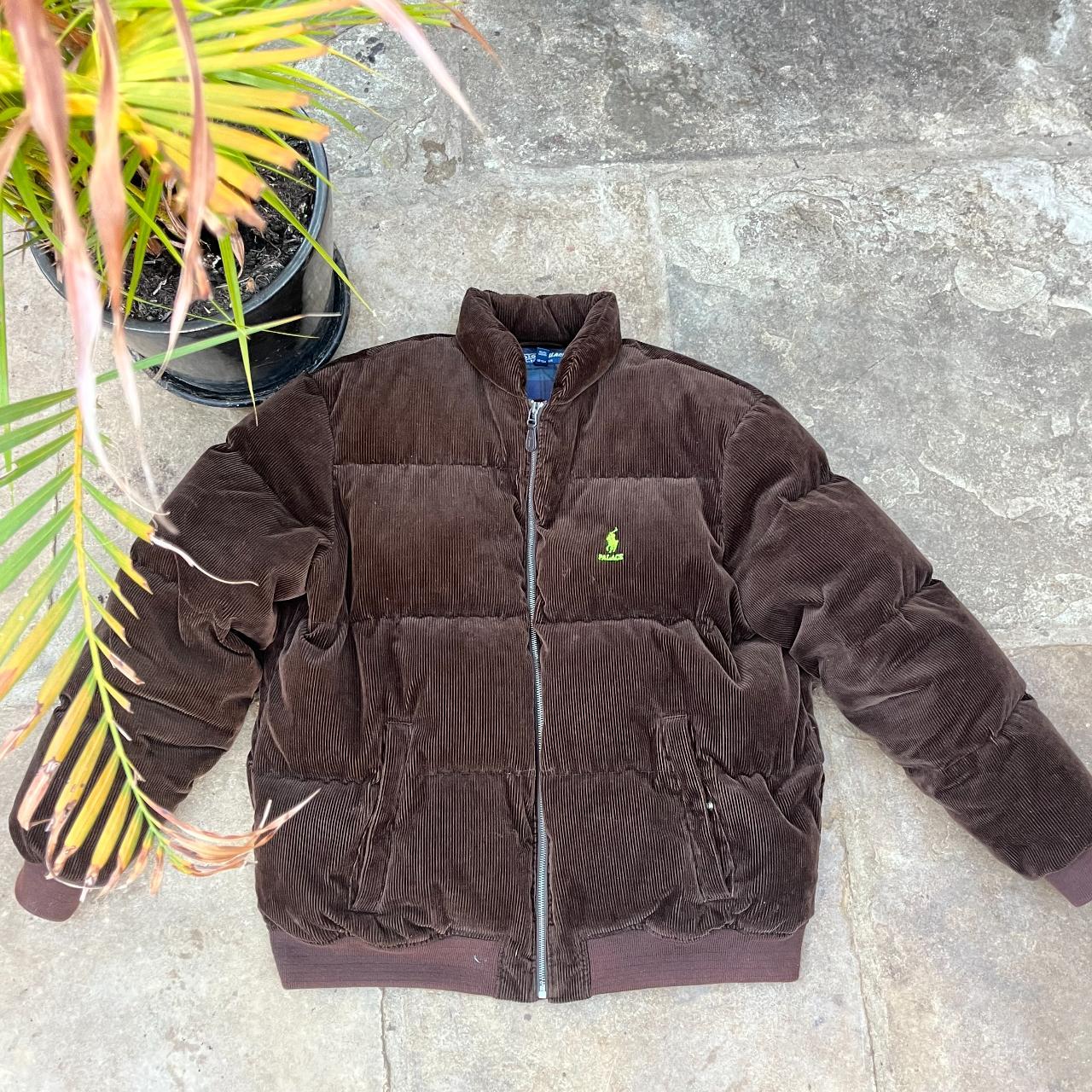 Palace x Ralph Lauren Corduroy Puffer Jacket XL Depop