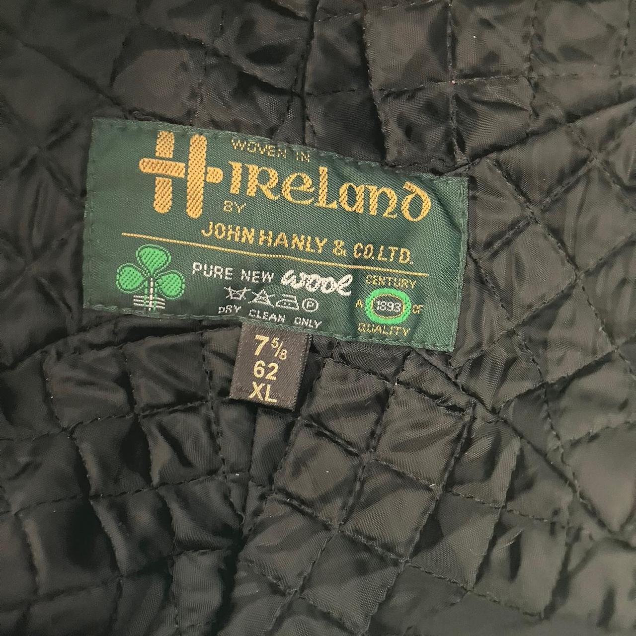 Men's Caps - Multi/Grey – Irish patchwork wool ca… - image 4