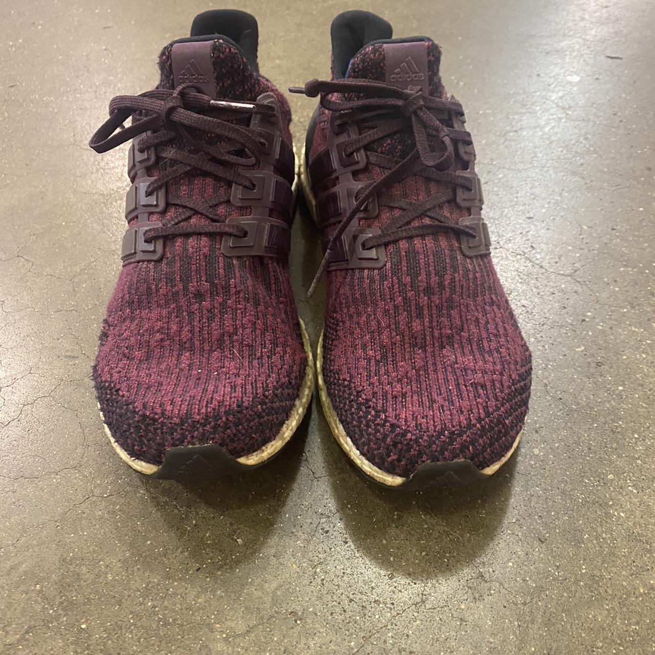 mens adidas ultra boost maroon