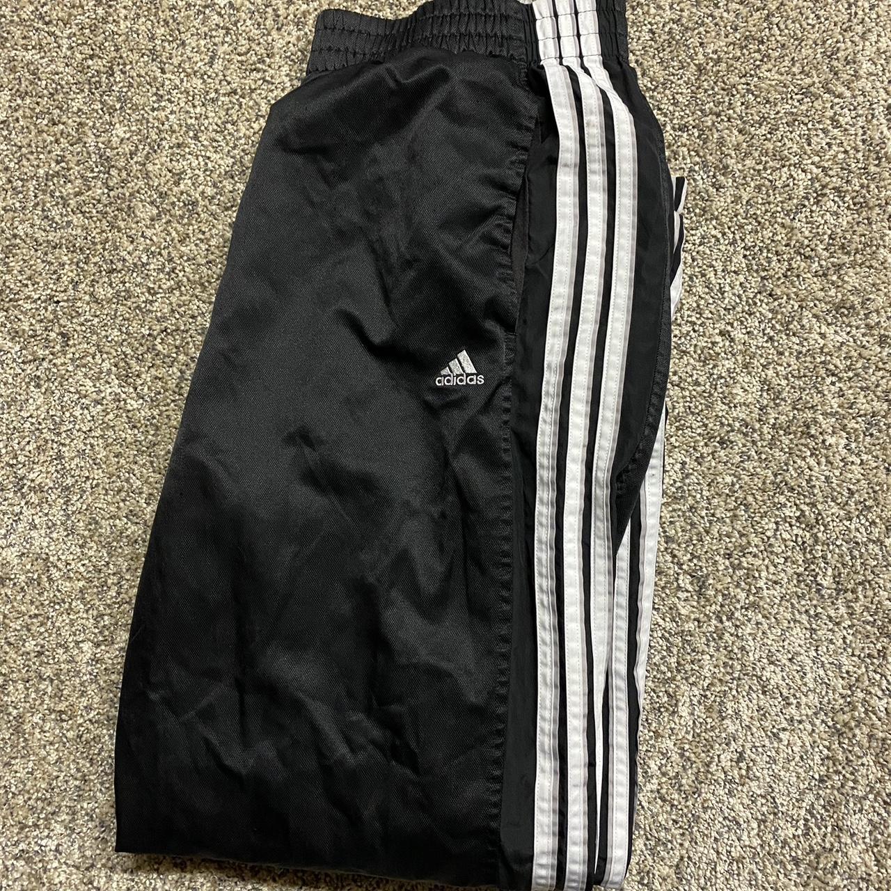 90s adidas track pants Size L Cloth lining - Depop