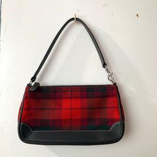 COACH VINTAGE!! selling Plaid Wool Wristlet