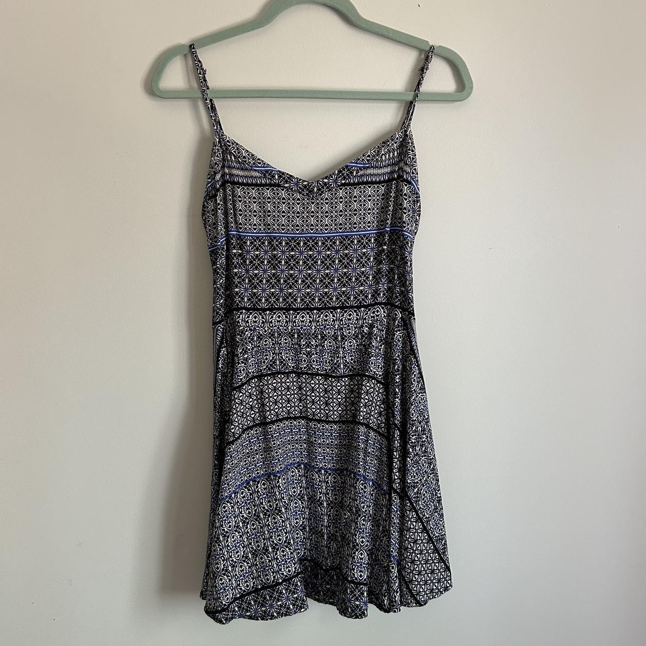 Aeropostale Women's Dress Blue/Multi L – Aeropostale blue