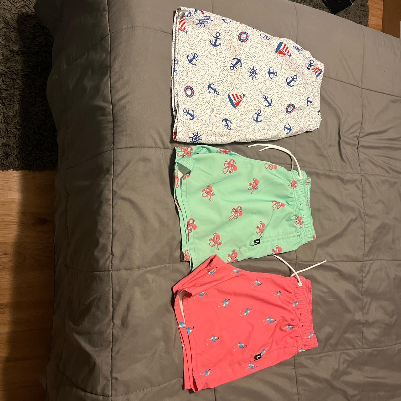 3 piece set bathing suit/board shorts 2 hollister 1... Depop