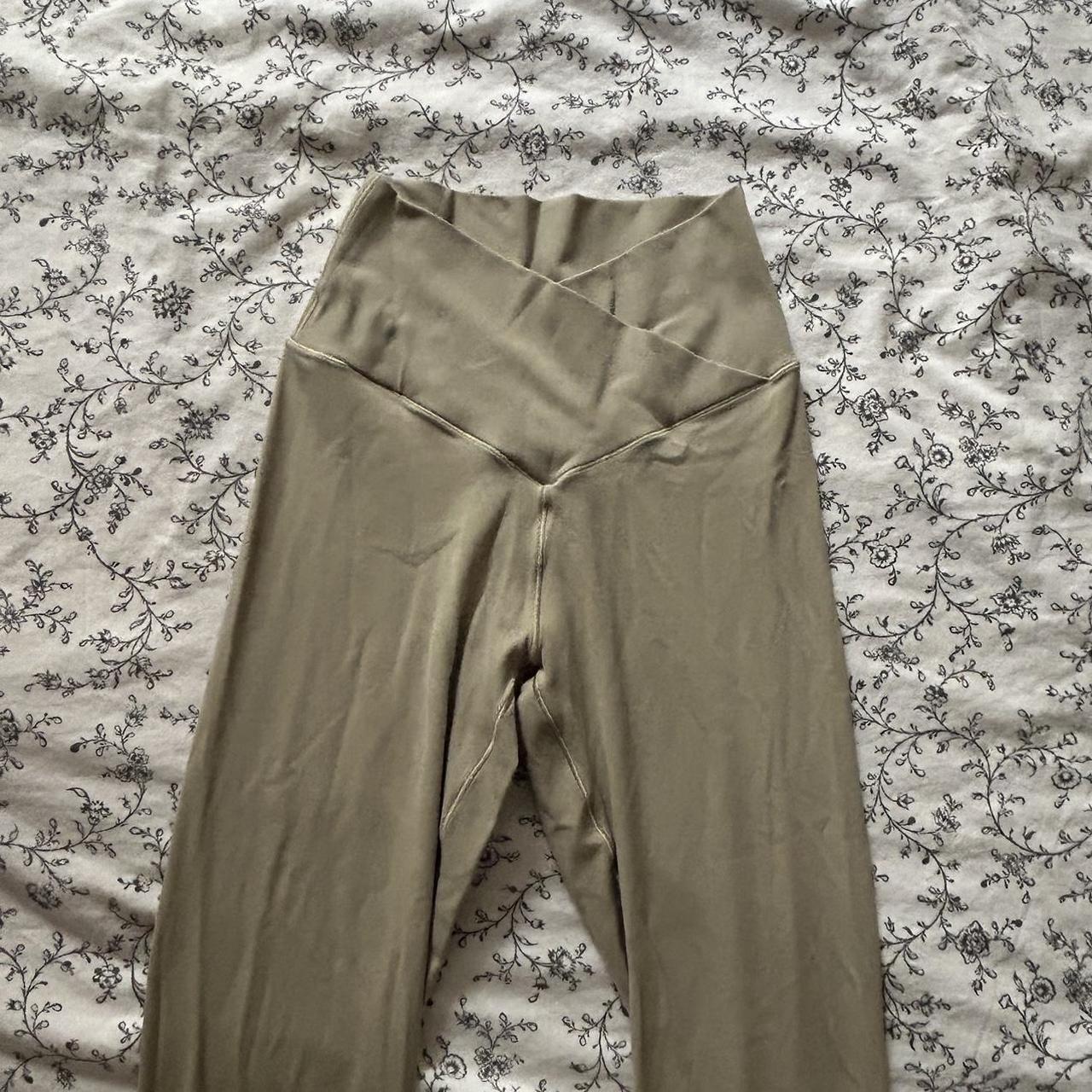 Aerie Crossover Leggings Pretty light green... Depop