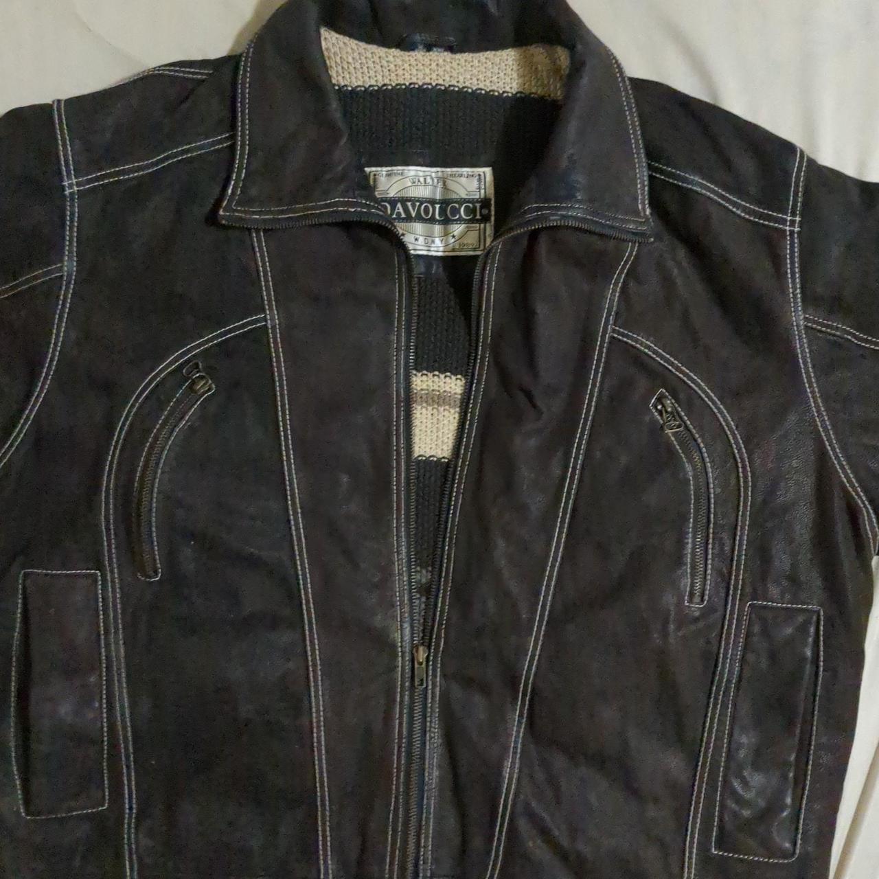 Davoucci leather jacket