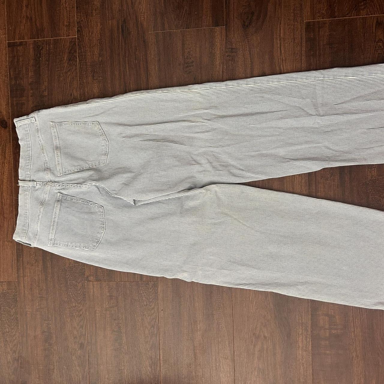 Target pinstripe jeans These are so cute for the... Depop