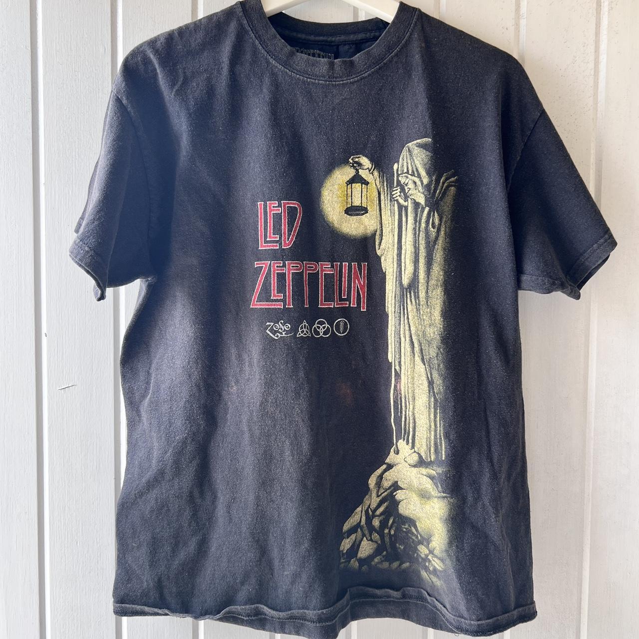 Vintage led zeppelin t shirt size medium... Depop