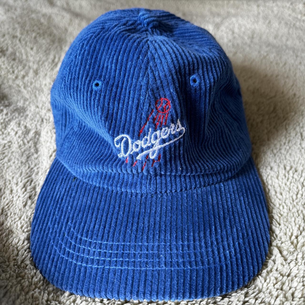Los Angeles Dodgers blue cap Corduroy. Never worn. Depop