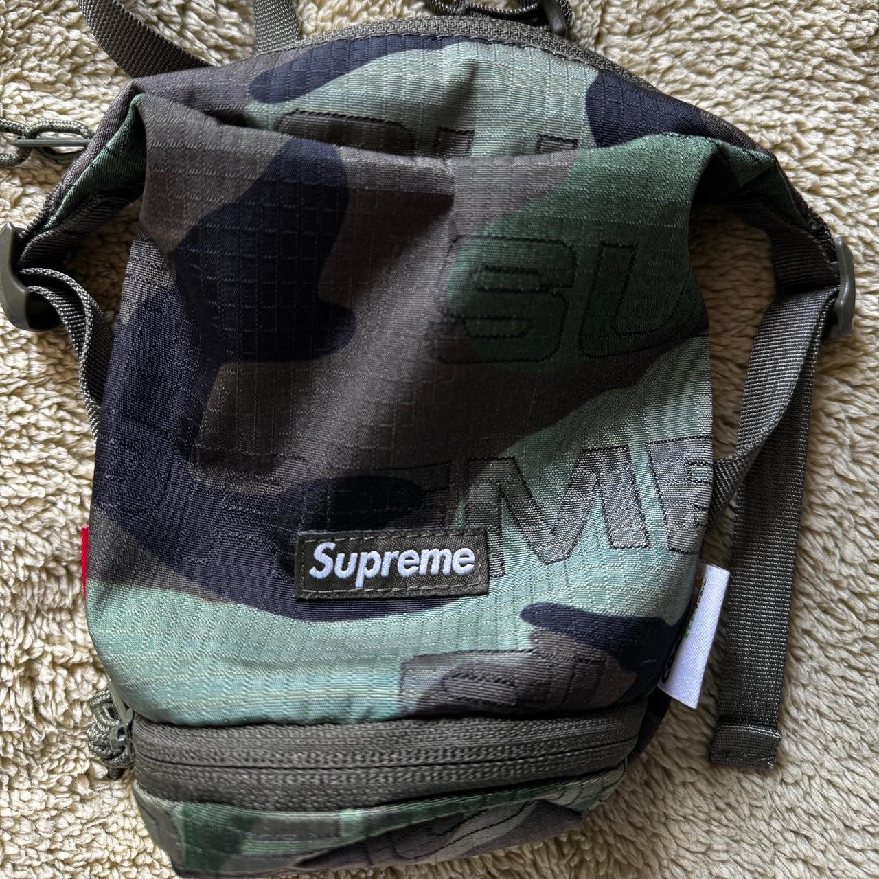 SUPREME NECK POUCH - WOODLAND CAMO Fall Summer 2021... - Depop