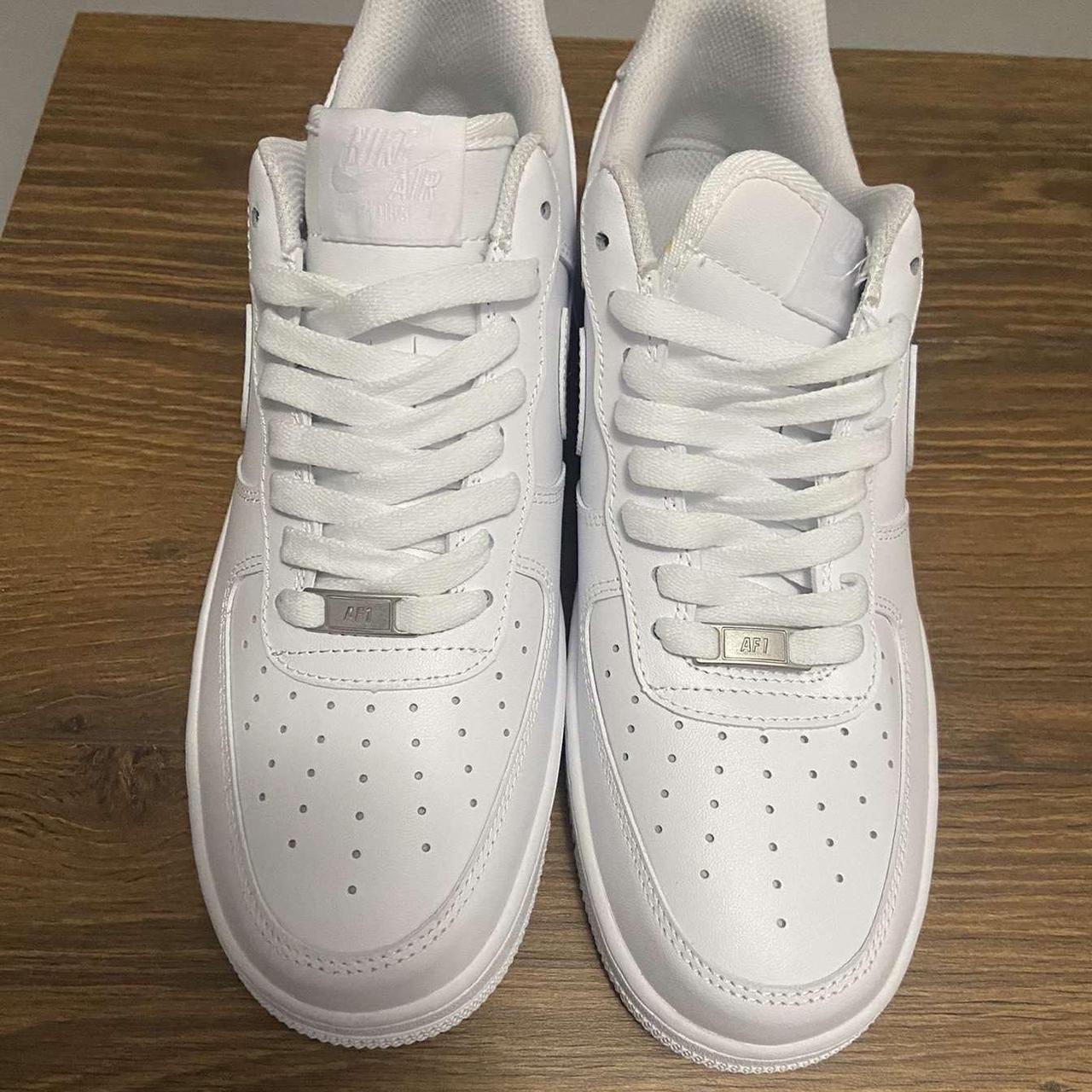 Brand new white af1 size 10 never worn. - Depop