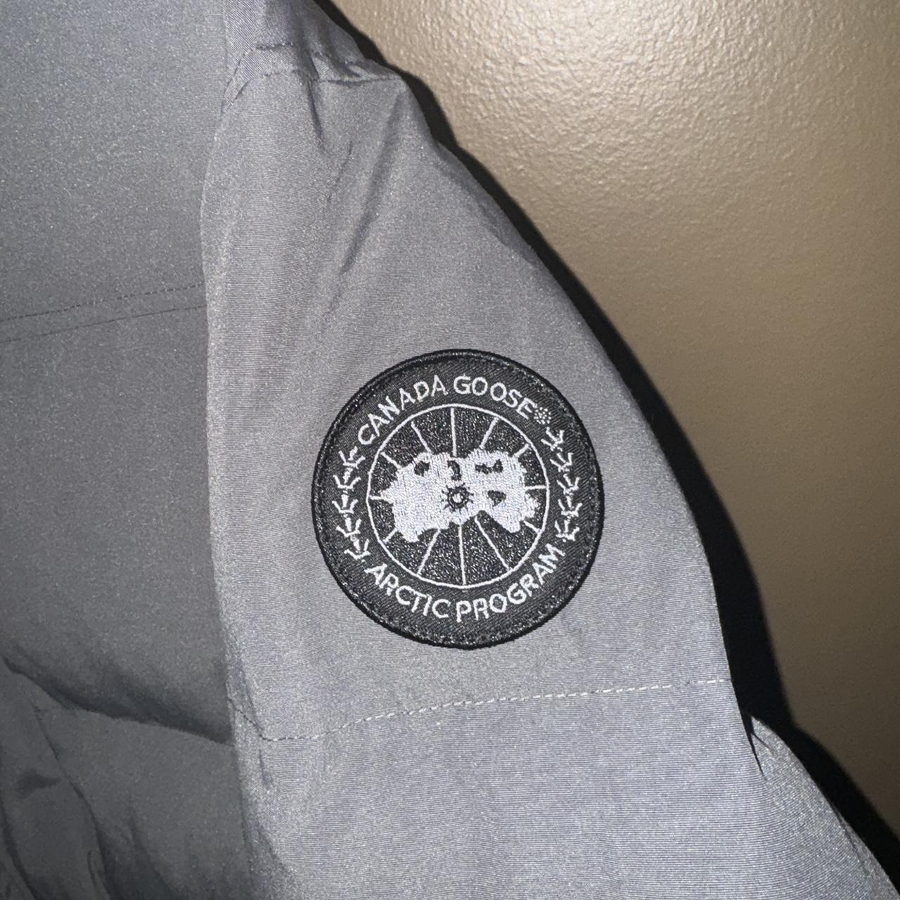 Grey Canada goose coat size large - Depop