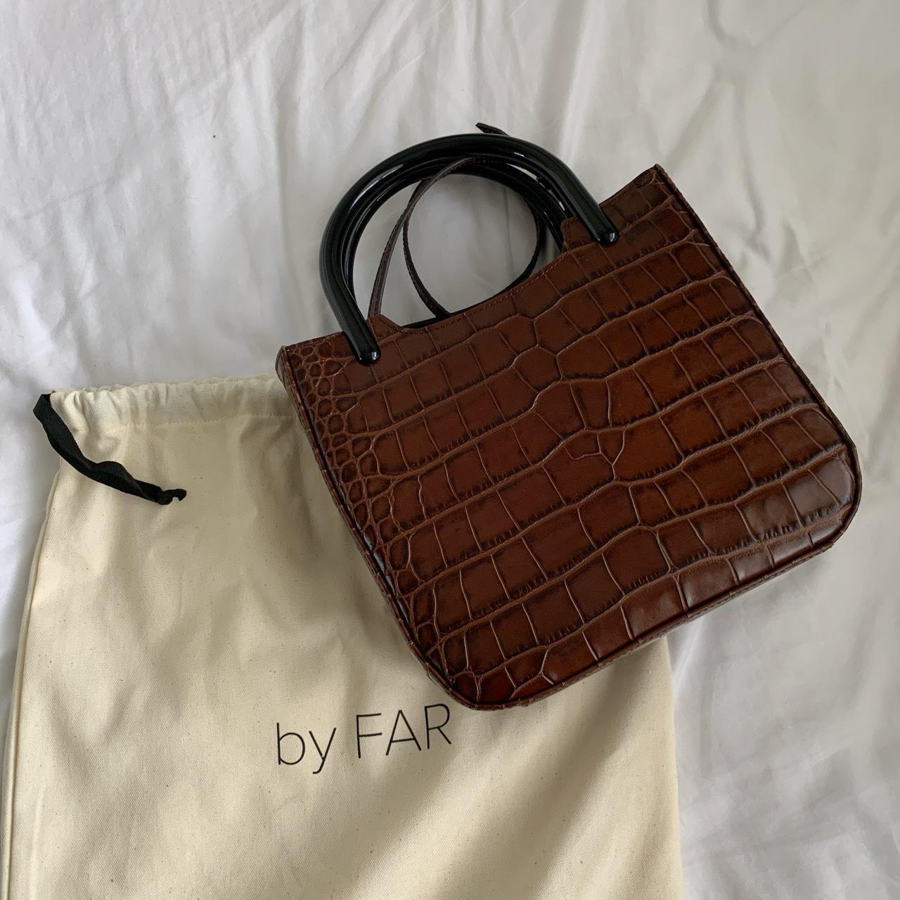 By Far Croc Embossed bag used only a few times. It Depop