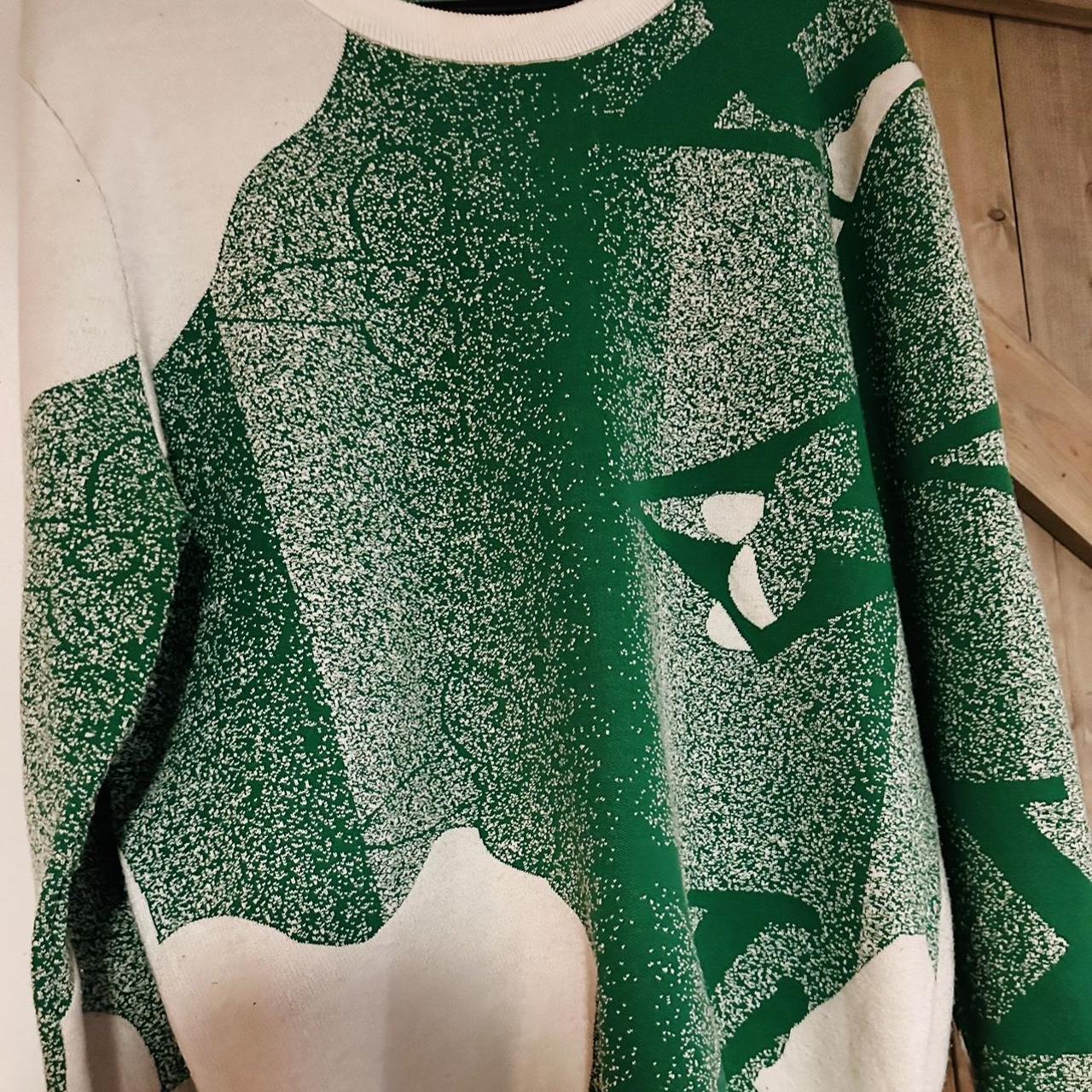 LV Green Sweater Size : L Excellent condition My - Depop