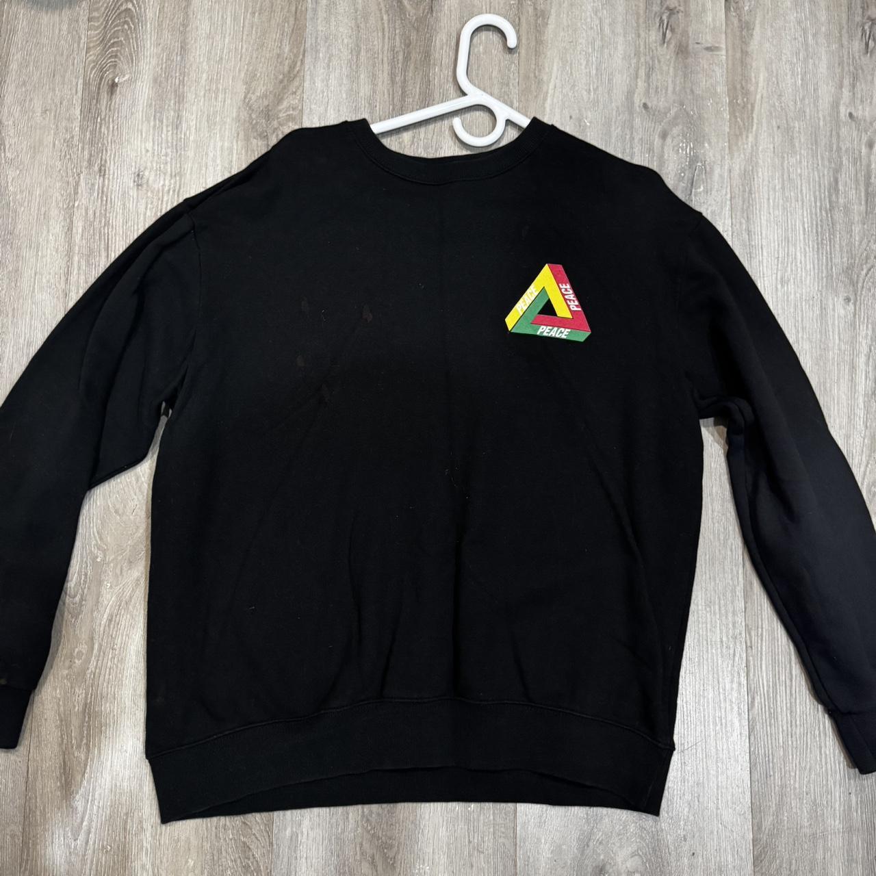 Adidas x Palace loopback crewneck | Depop