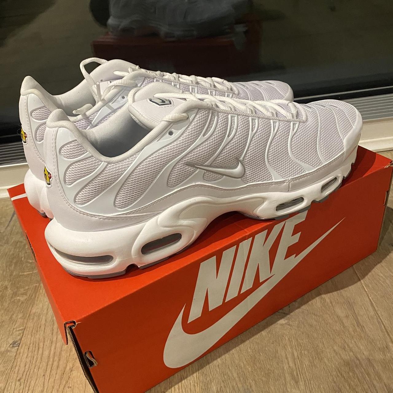 Nike Air Max Plus TN’s in White, Black, Cool Grey in... - Depop