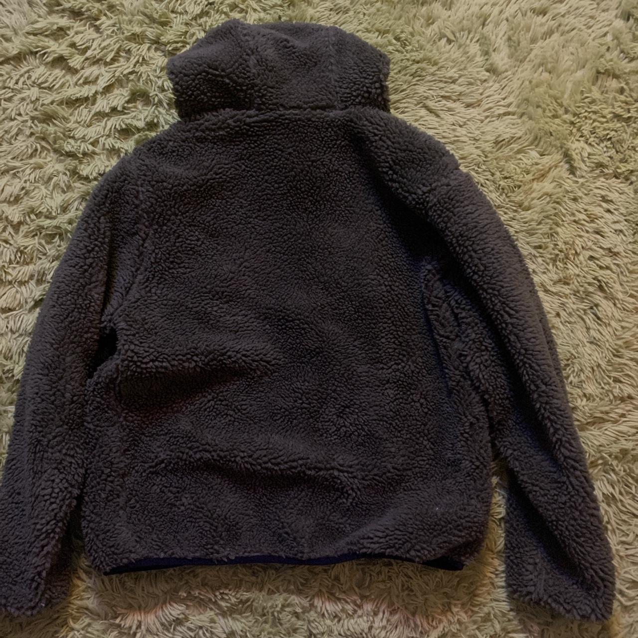 Green Stussy Fleece No 8-Ball reversible with a... - Depop