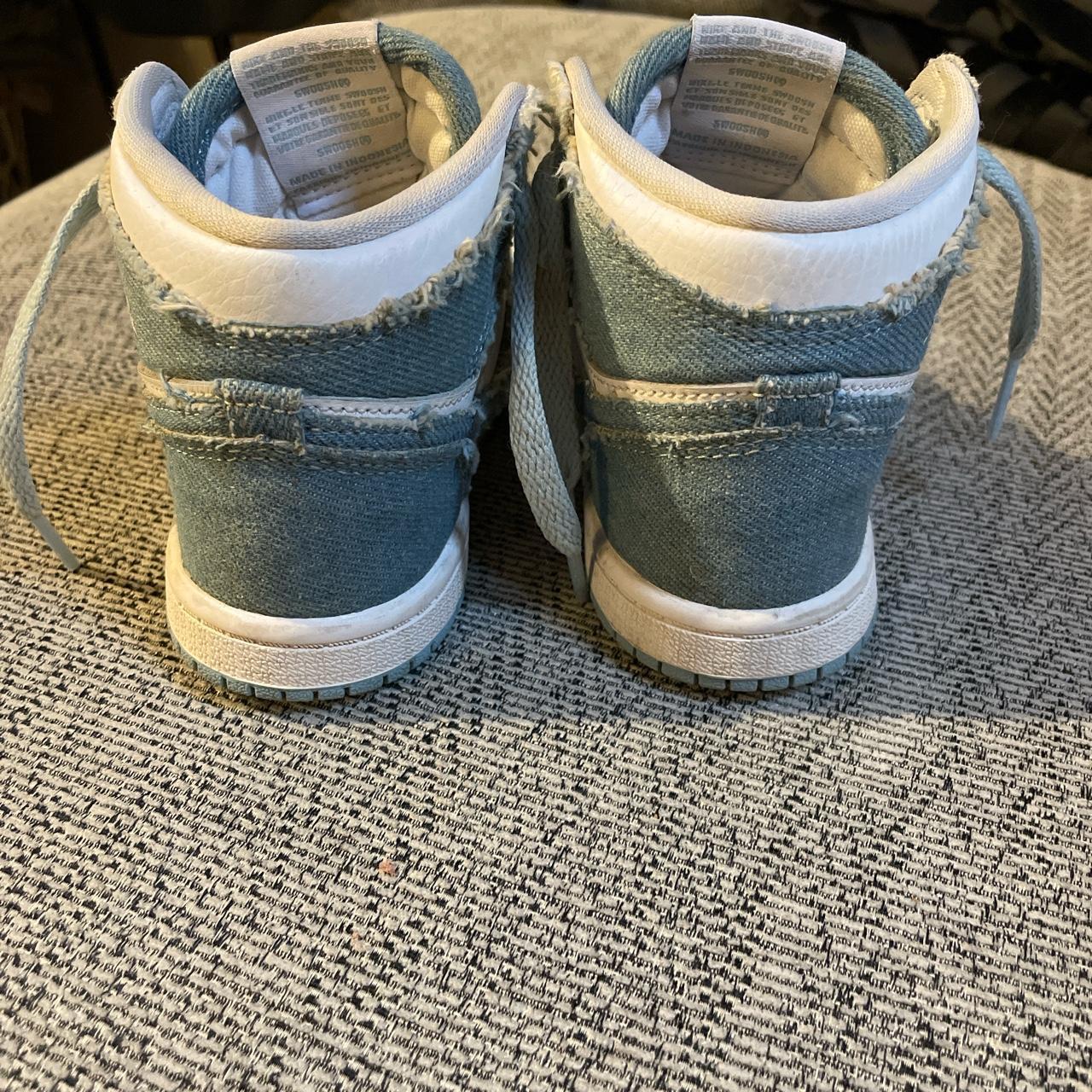 tan high top jordans