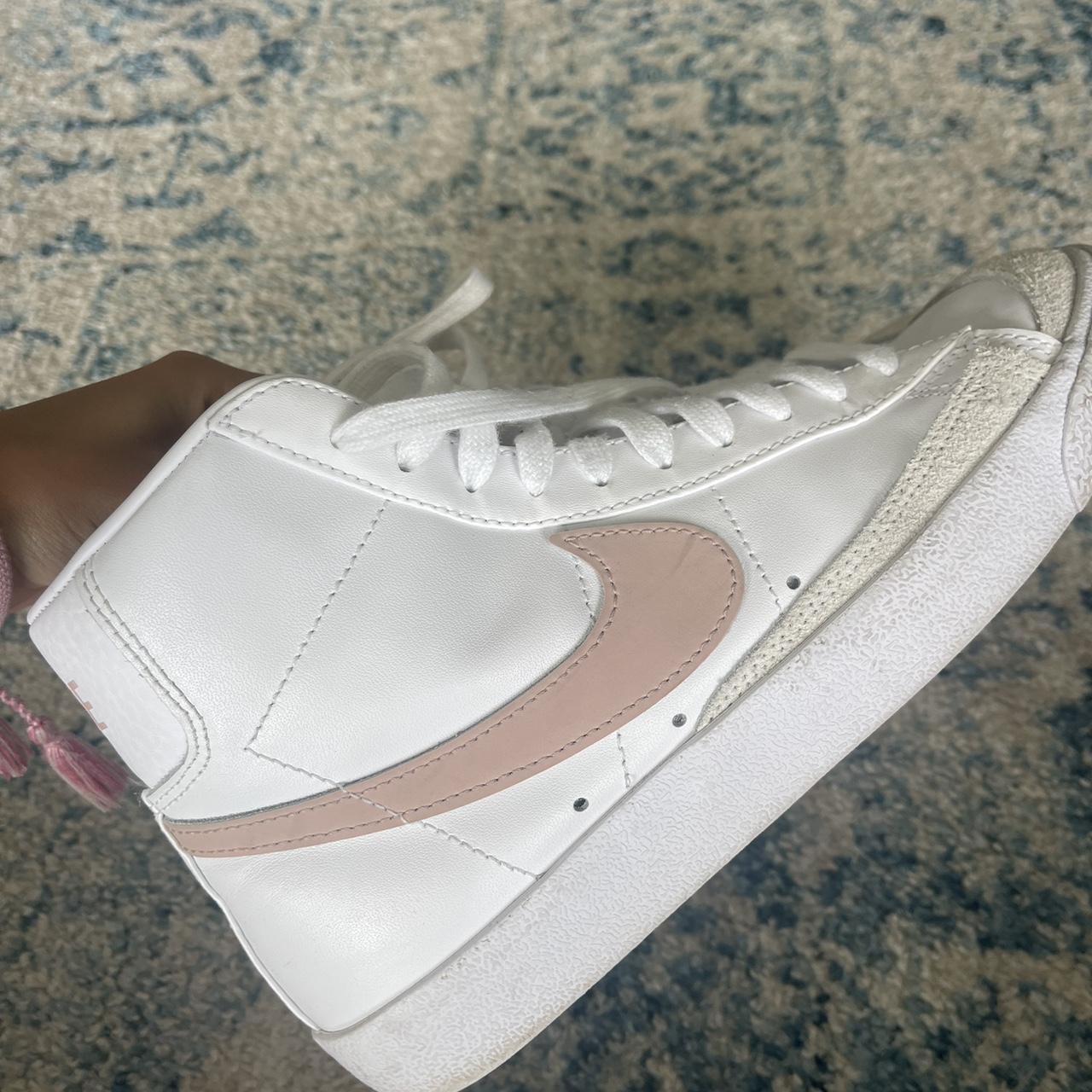 womens pink nike blazers