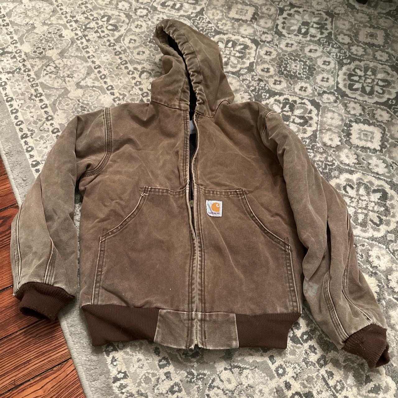 Carhartt Kids Coat. The Tag is ripped out. Guessing... - Depop