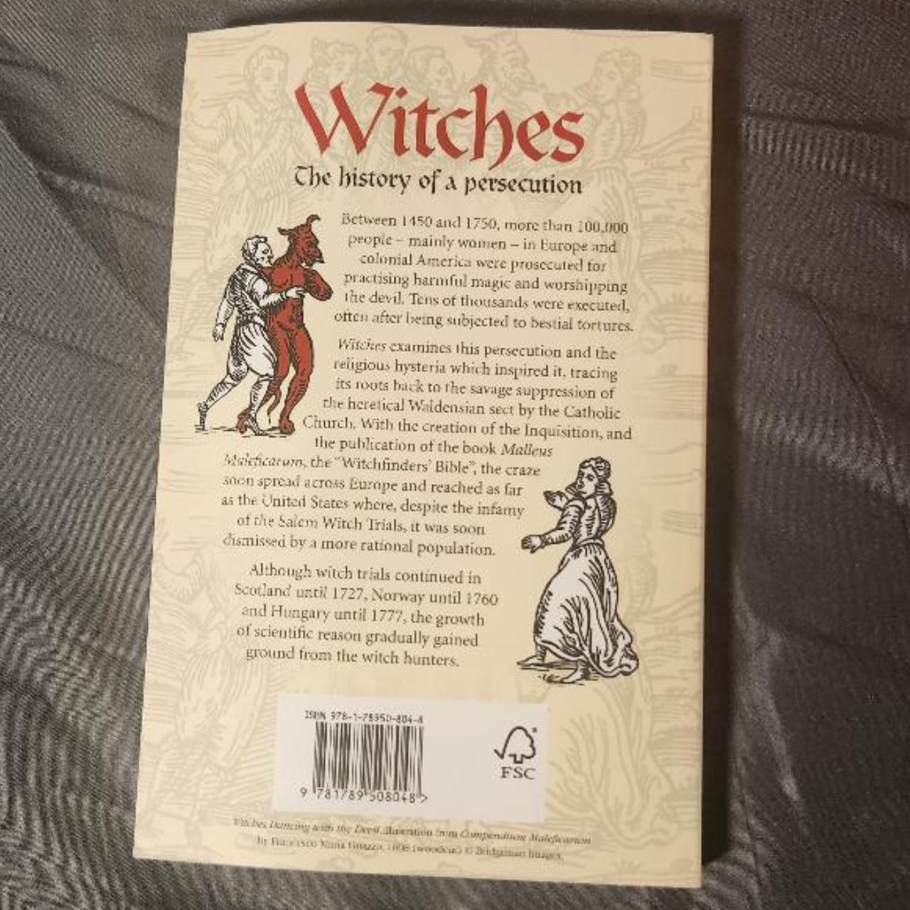 Witches The History of Persecution by Nigel Cawthorne - Depop