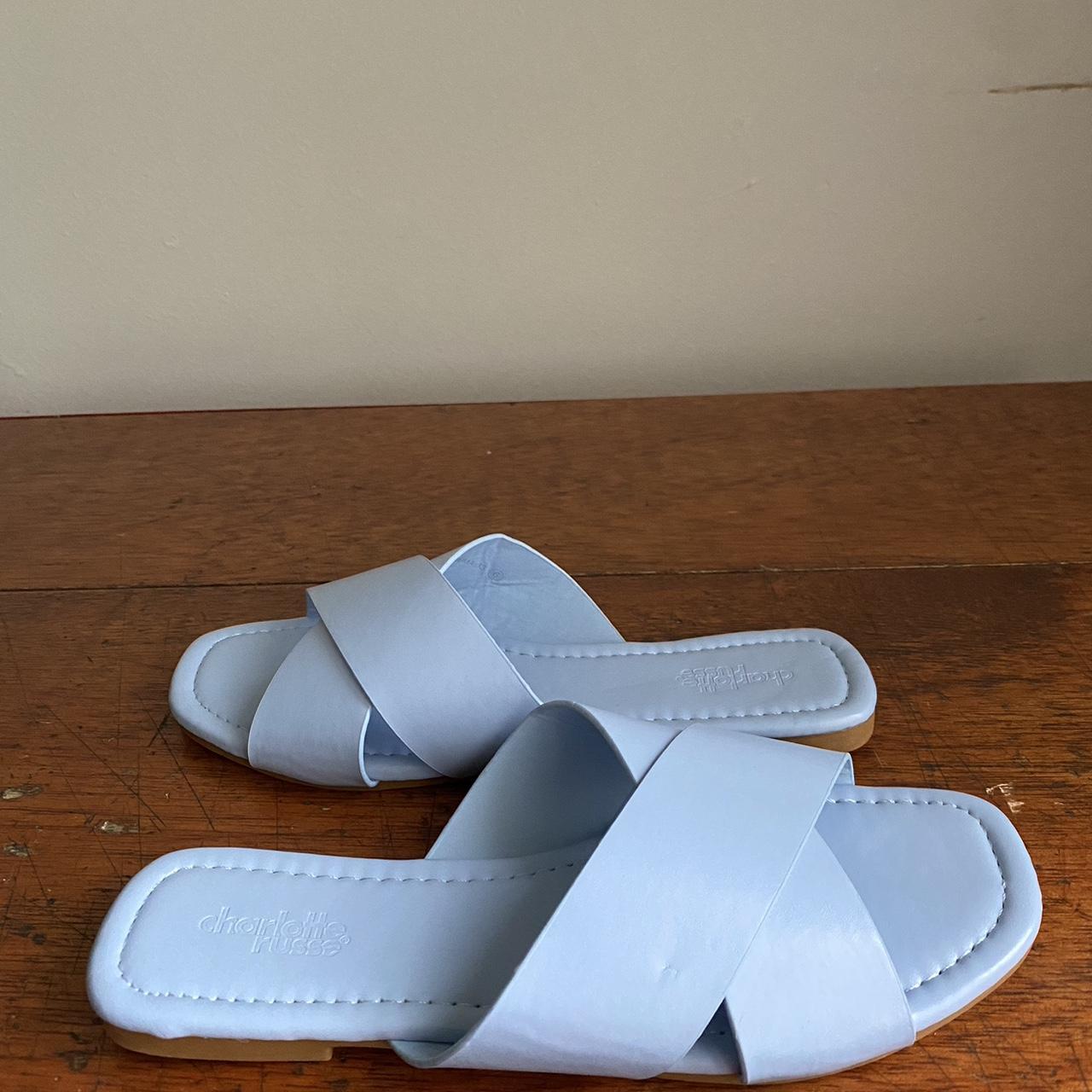 Charlotte russe white store sandals