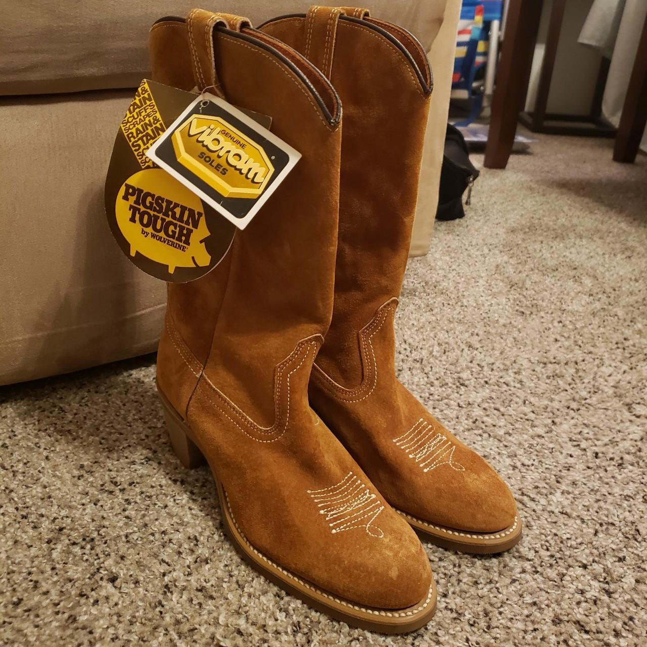 Wolverine clearance pigskin boots