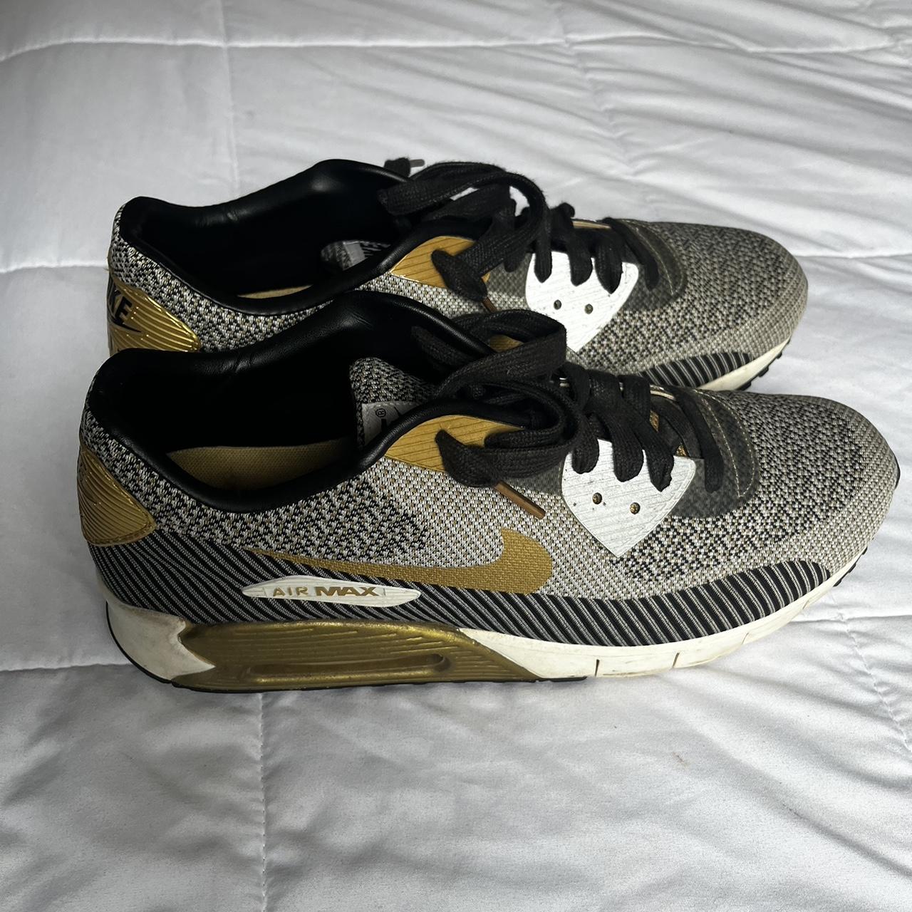 Nike Air Max 90 Jacquard “Gold Trophy” Depop