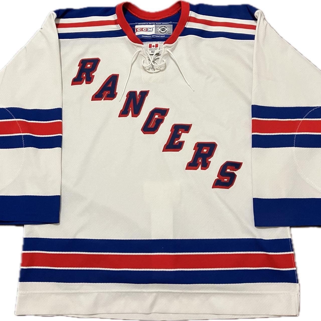 New York Rangers On Ice Authentic high quality CCM Hockey Jersey