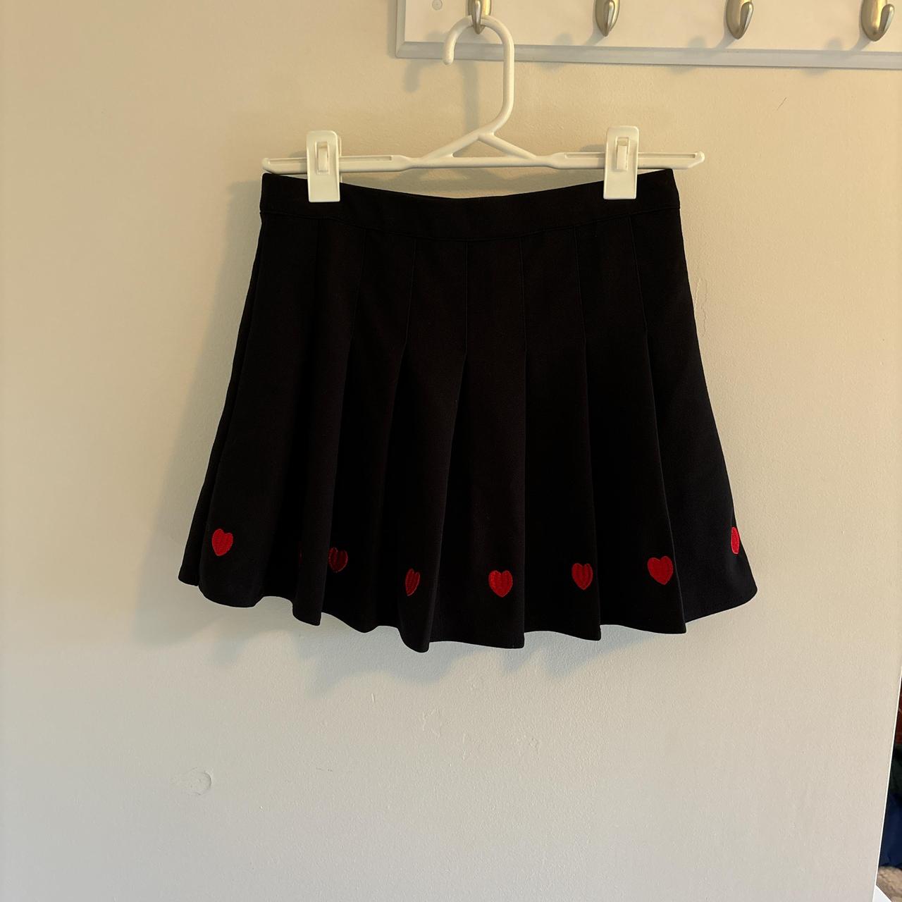 Short skirt with shorts underneath on sale