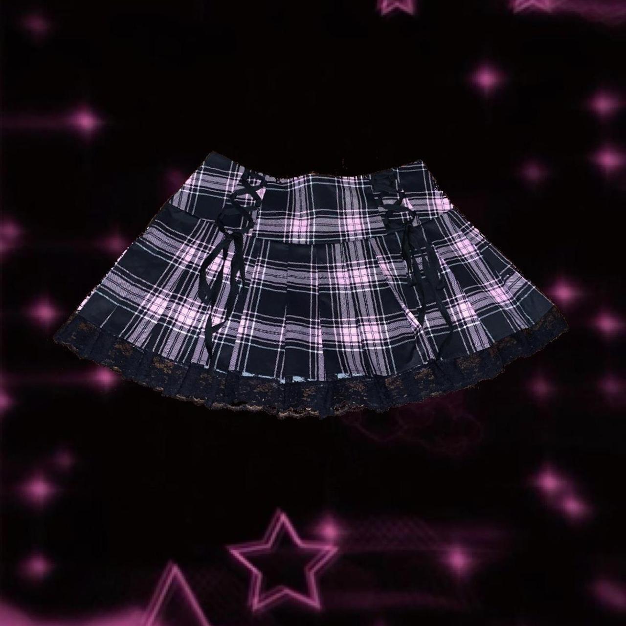 🎀 pink scene skirt 🎀, Large, Got it at a punk